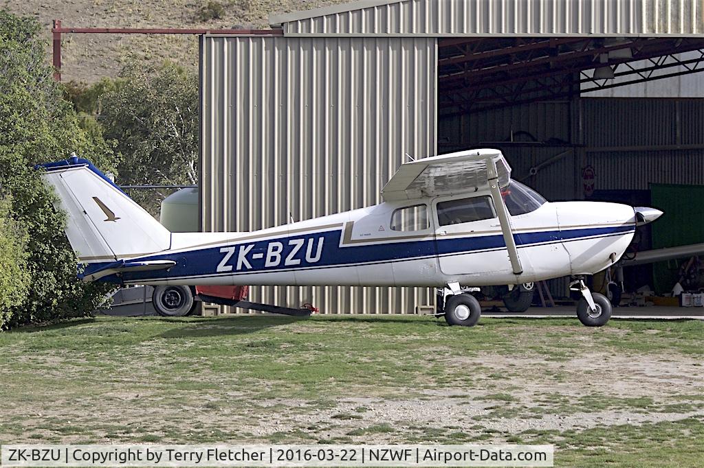 ZK-BZU, 1961 Cessna 172B C/N 17248261, At Wanaka