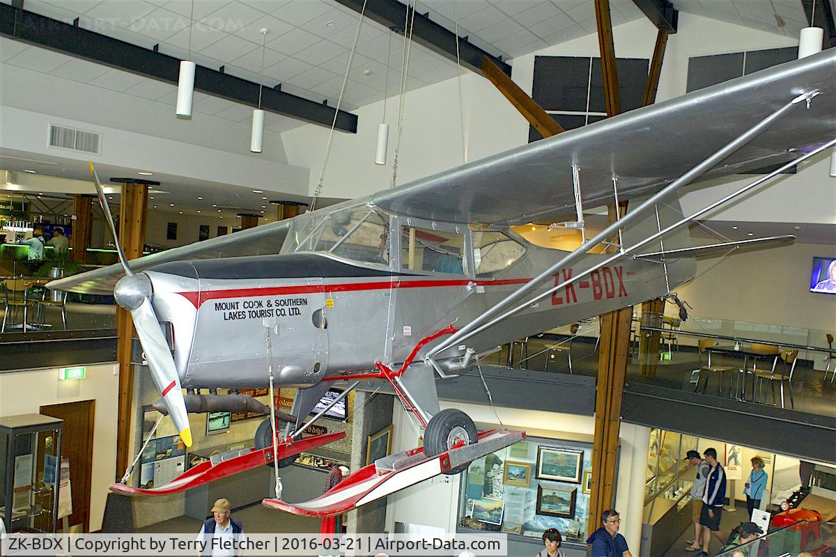 ZK-BDX, Auster J-1A Autocrat C/N 3122, At the Mt.Cook Centre , NZ