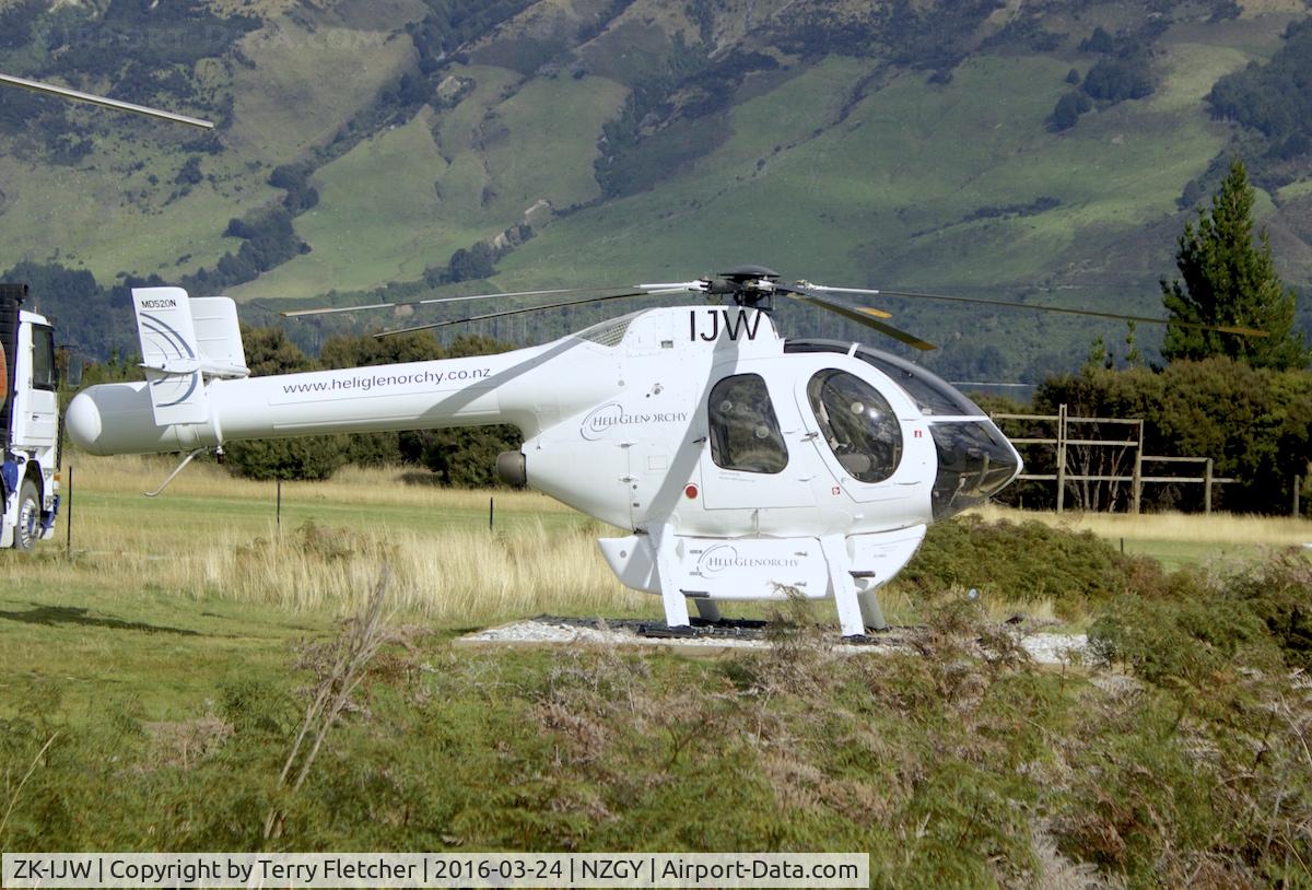 ZK-IJW, McDonnell Douglas 500N C/N LN016, At Glenorchy , NZ