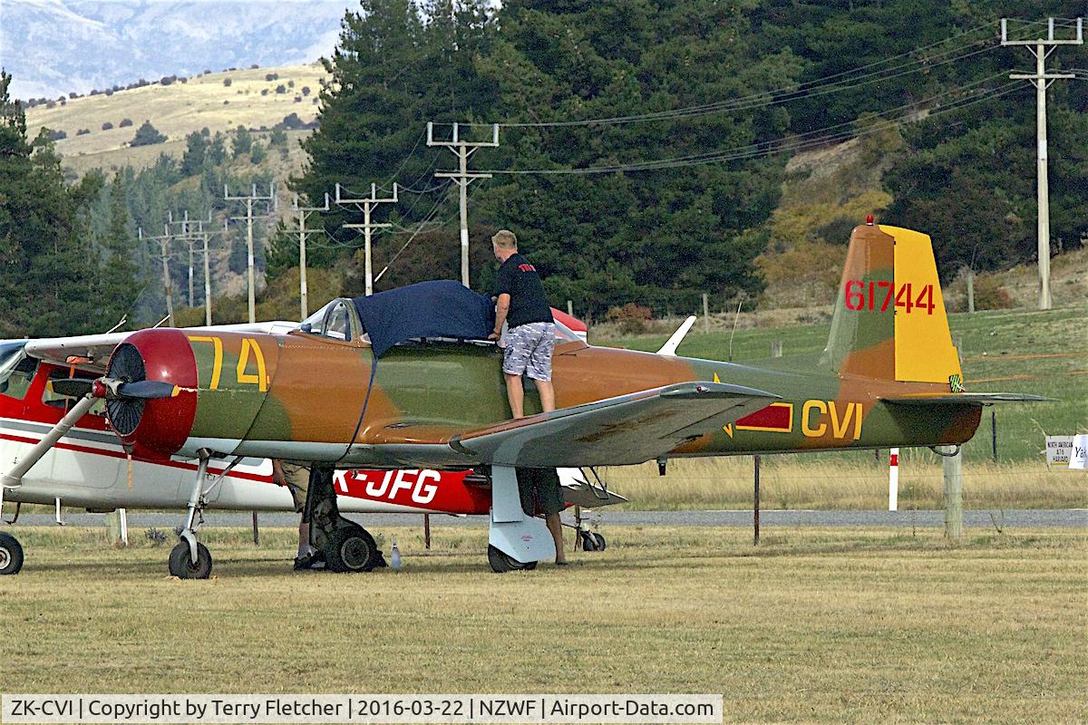 ZK-CVI, Nanchang CJ-6 C/N 3632001, At Wanaka