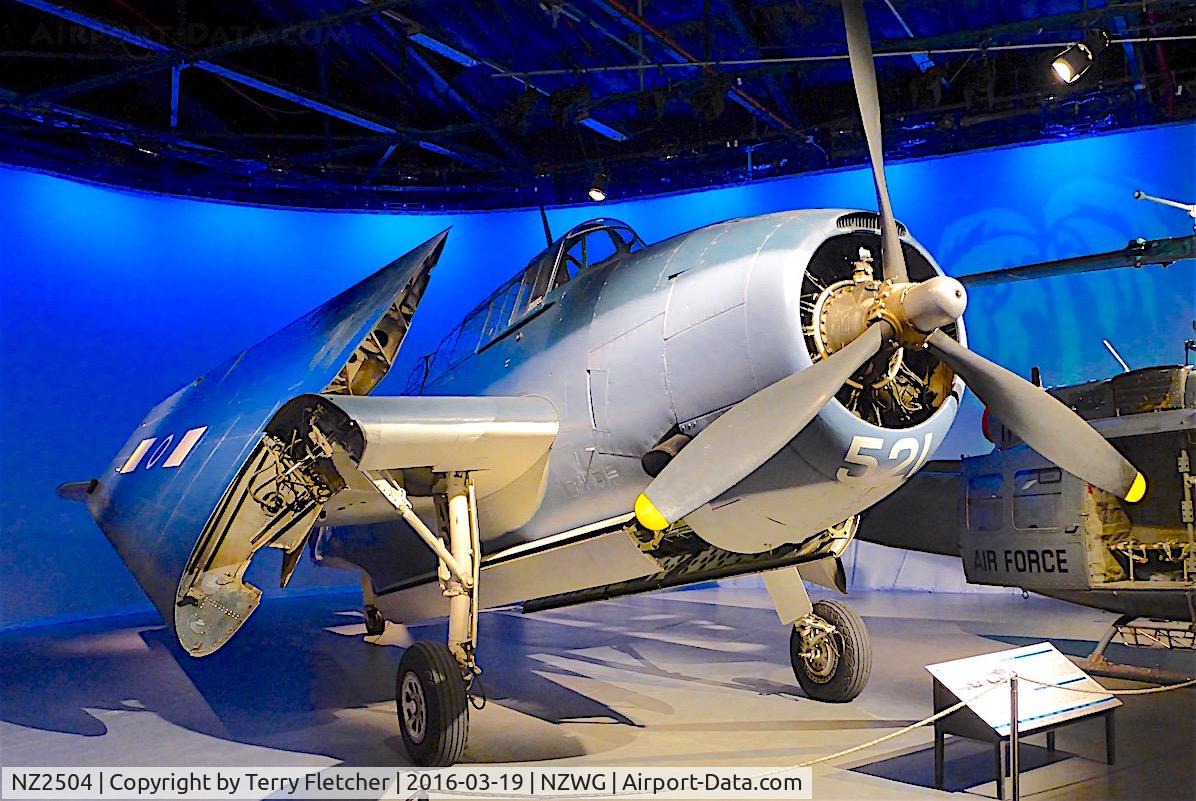 NZ2504, Grumman TBF-1C Avenger C/N 5219, painted as NZ2521 at RNZAF Museum at Wigram
