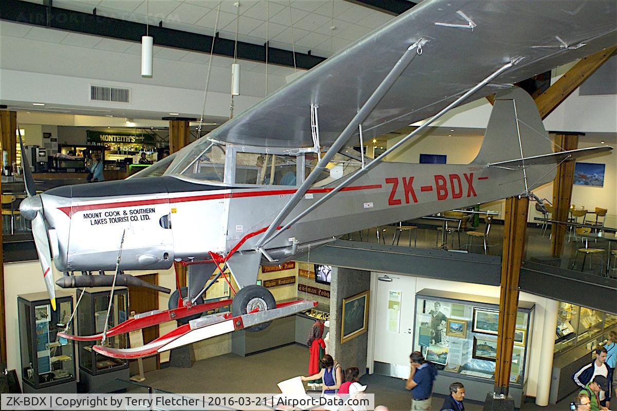 ZK-BDX, Auster J-1A Autocrat C/N 3122, At Mt.Cook Centre , NZ