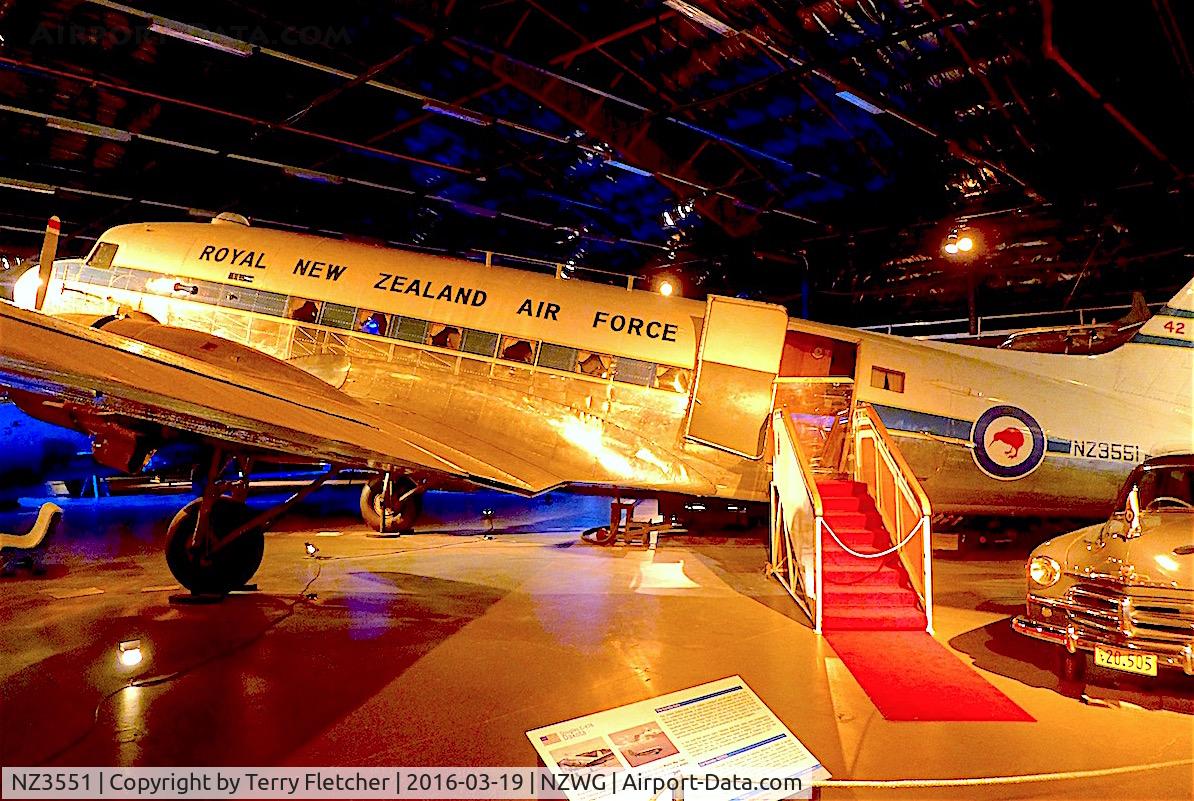 NZ3551, 1945 Douglas C-47B-45-DK C/N 16963 / 34223, Preserved at the Air Force Museum of New Zealand at Wigram - ex 45-0960