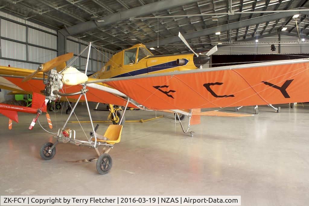 ZK-FCY, 1982 Skycraft Scout Mk.III C/N MAANZ/115, At Ashburton Air Museum