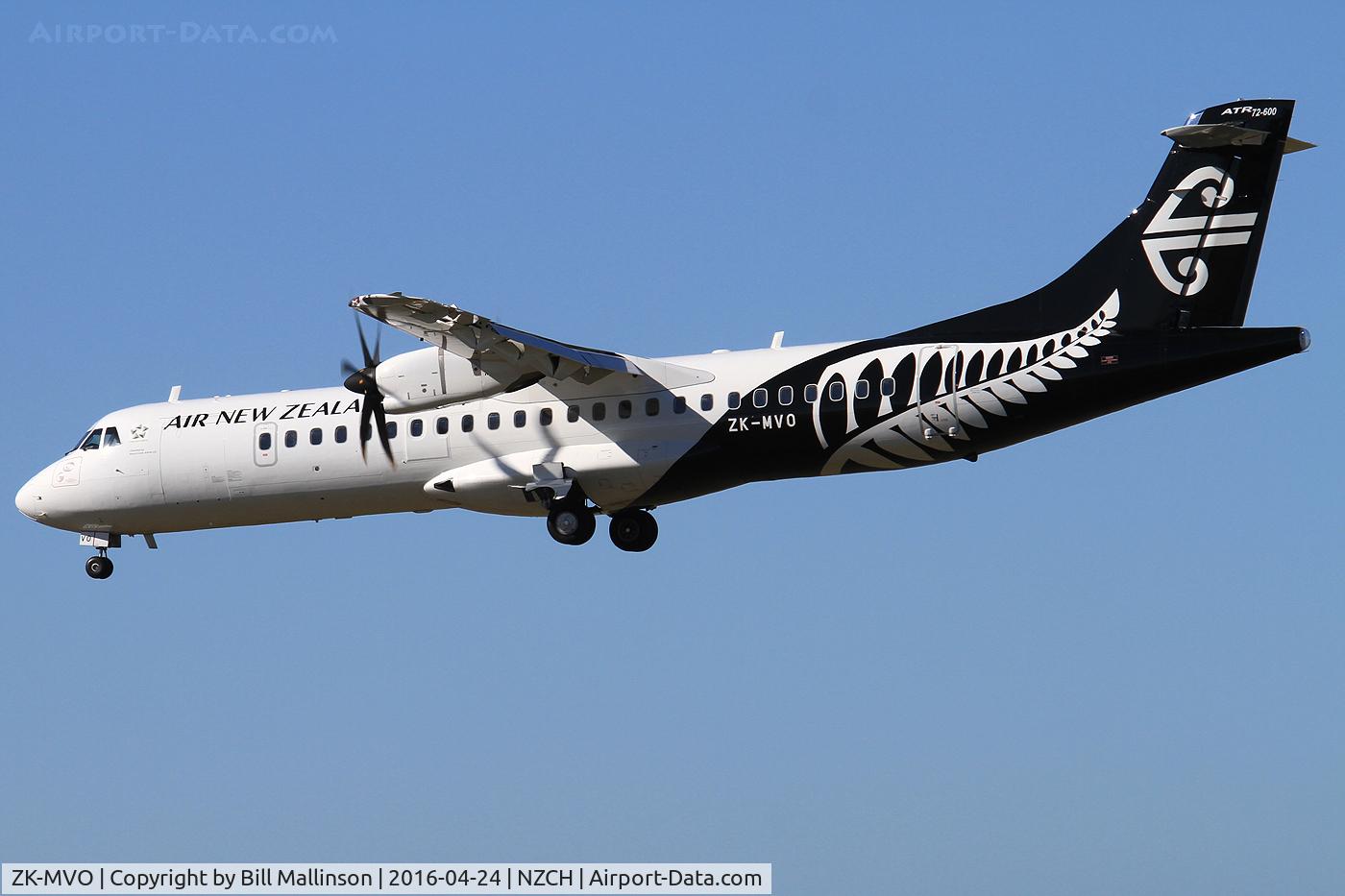 ZK-MVO, 2015 ATR 72-600 (72-212A) C/N 1299, FINALS TO 02