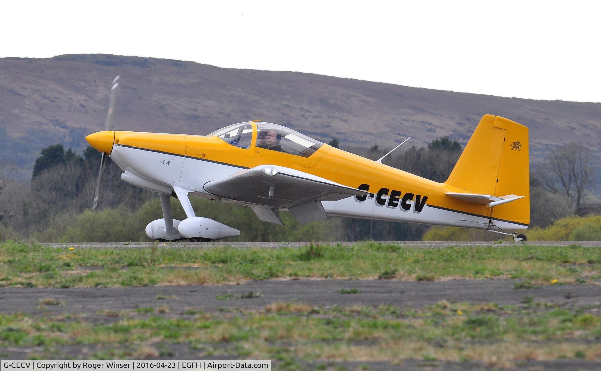 G-CECV, 2006 Vans RV-7 C/N PFA 323-14338, Visiting RV-7.