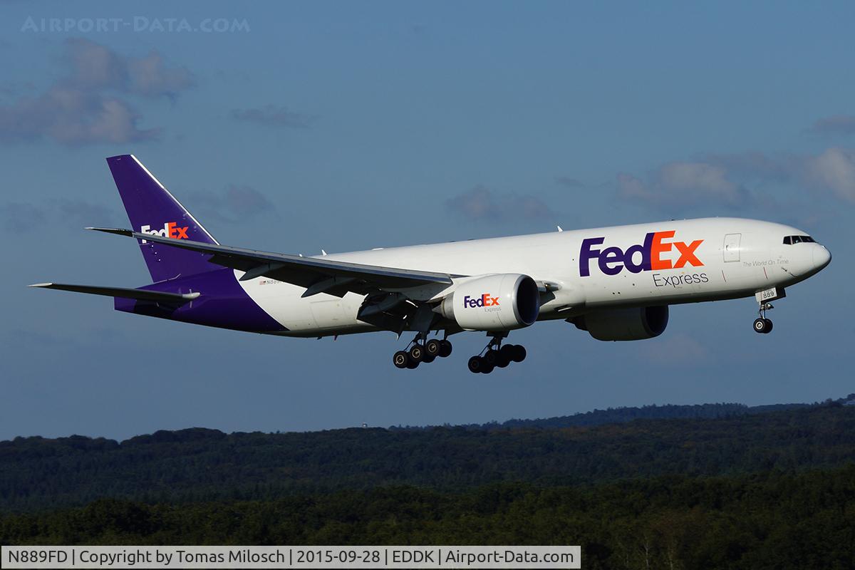 N889FD, 2012 Boeing 777-FS2 C/N 41067, 