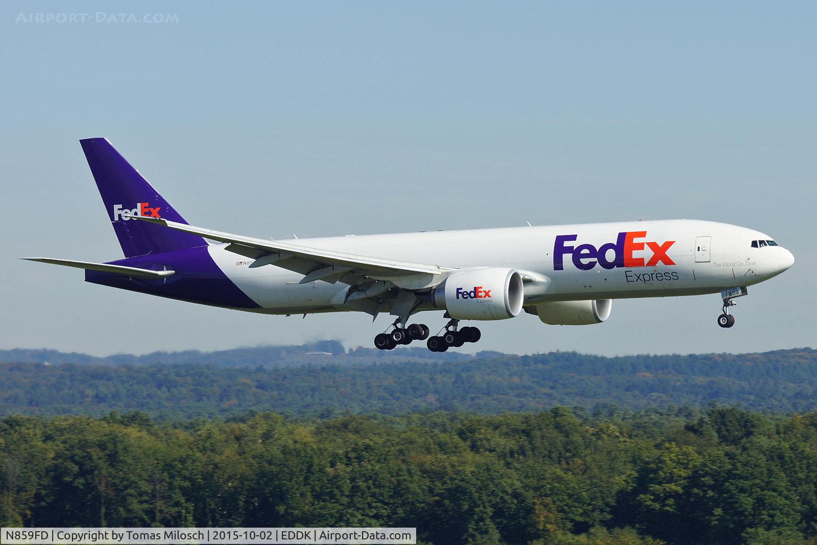 N859FD, 2013 Boeing 777-FS2 C/N 37730, 