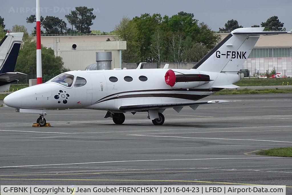 G-FBNK, 2008 Cessna 510 Citation Mustang Citation Mustang C/N 510-0067, Blink Ltd