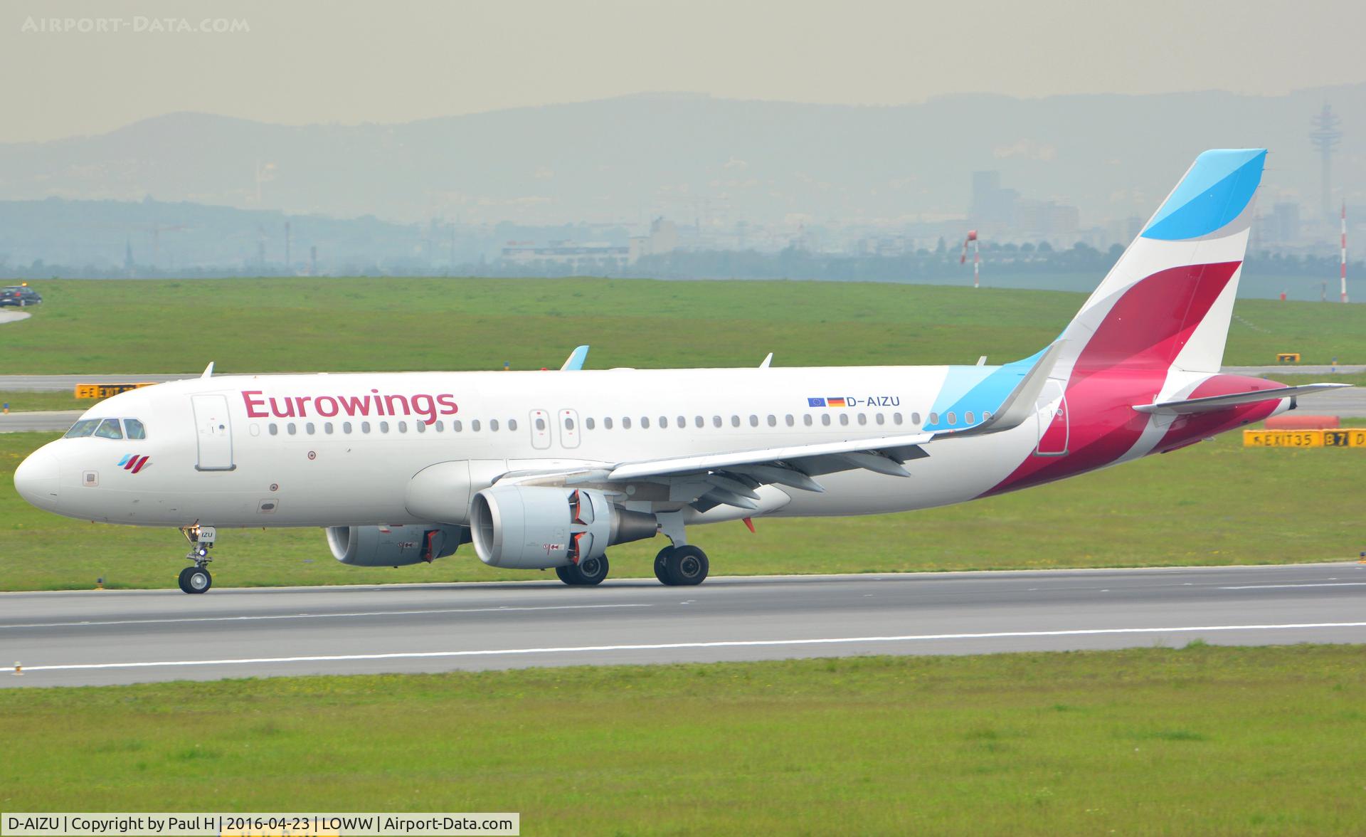 D-AIZU, 2013 Airbus A320-214 C/N 5635, A320 at VIE/LOWW