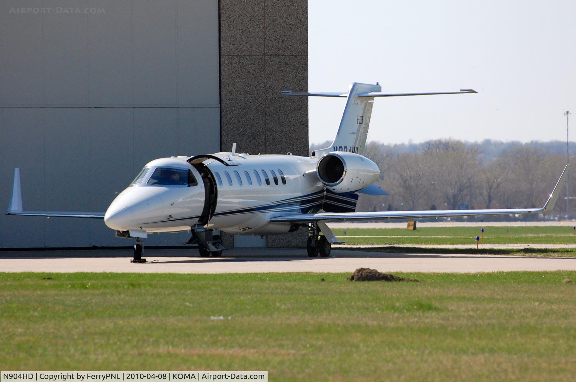 N904HD, 2001 Learjet Inc 45 C/N 149, Learjet 45 ready for duty in OMA