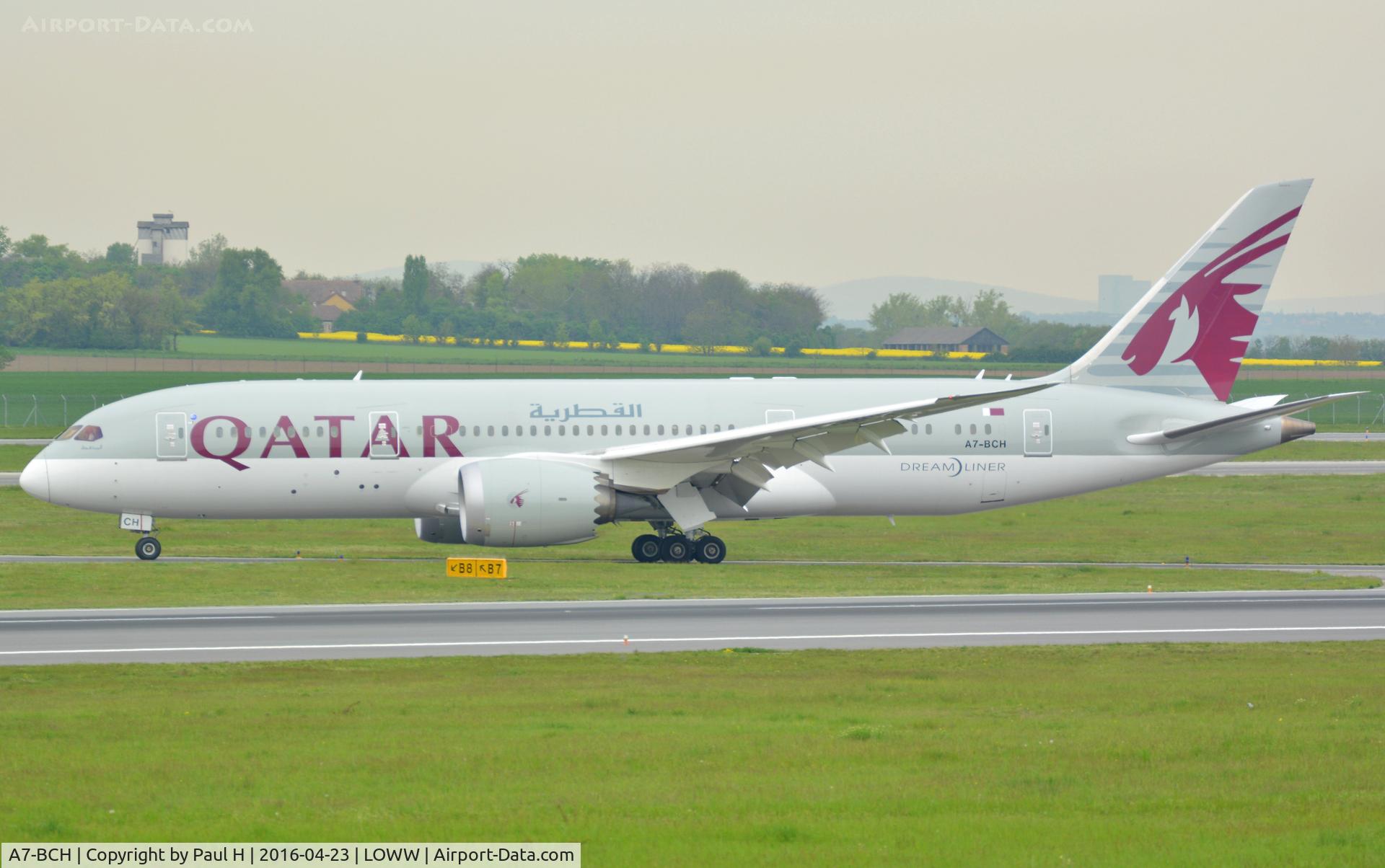 A7-BCH, 2013 Boeing 787-8 Dreamliner Dreamliner C/N 38326, B787-8 at VIE/LOWW