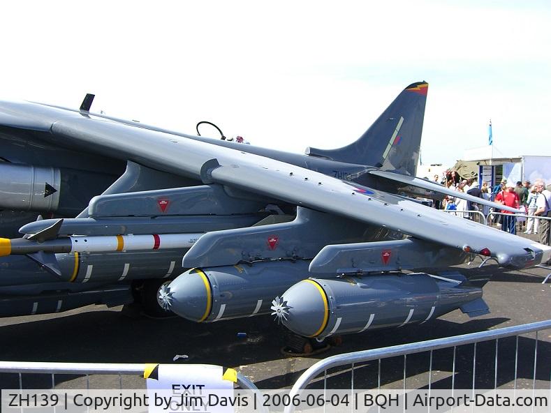ZH139, British Aerospace Harrier GR.7 replica C/N BAPC.191, at Biggin Hill June 2006