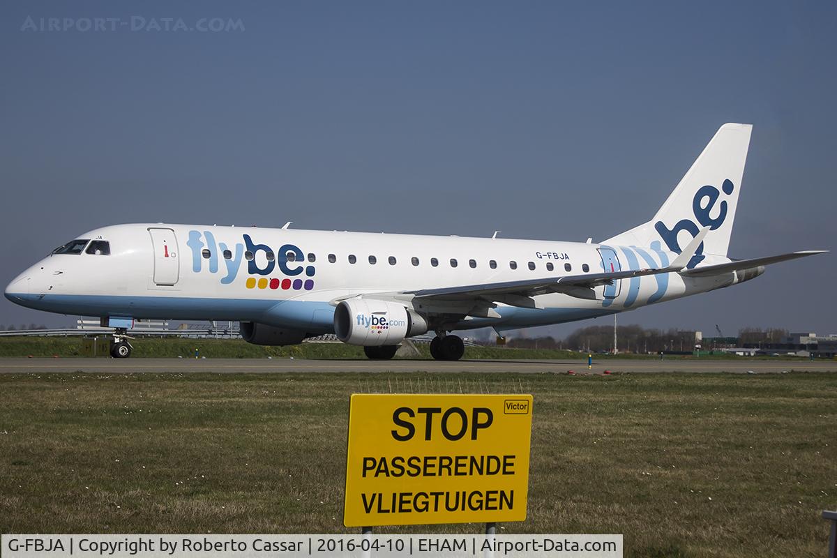 G-FBJA, 2011 Embraer 175STD (ERJ-170-200) C/N 17000326, Amsterdam