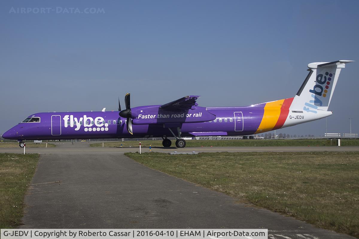 G-JEDV, 2004 De Havilland Canada DHC-8-402Q Dash 8 C/N 4090, Amsterdam