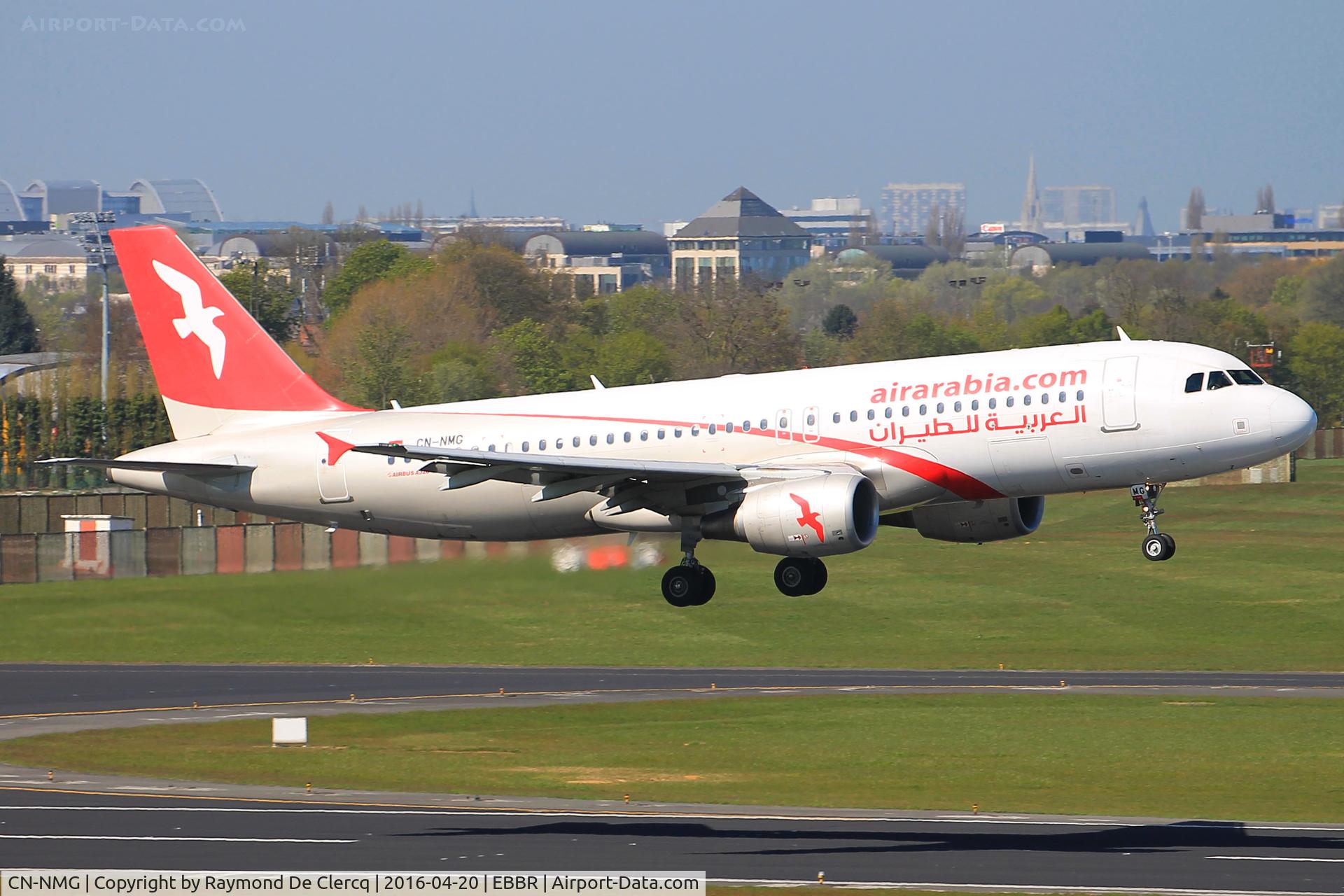 CN-NMG, 2011 Airbus A320-214 C/N 4568, Landing on rwy 01.