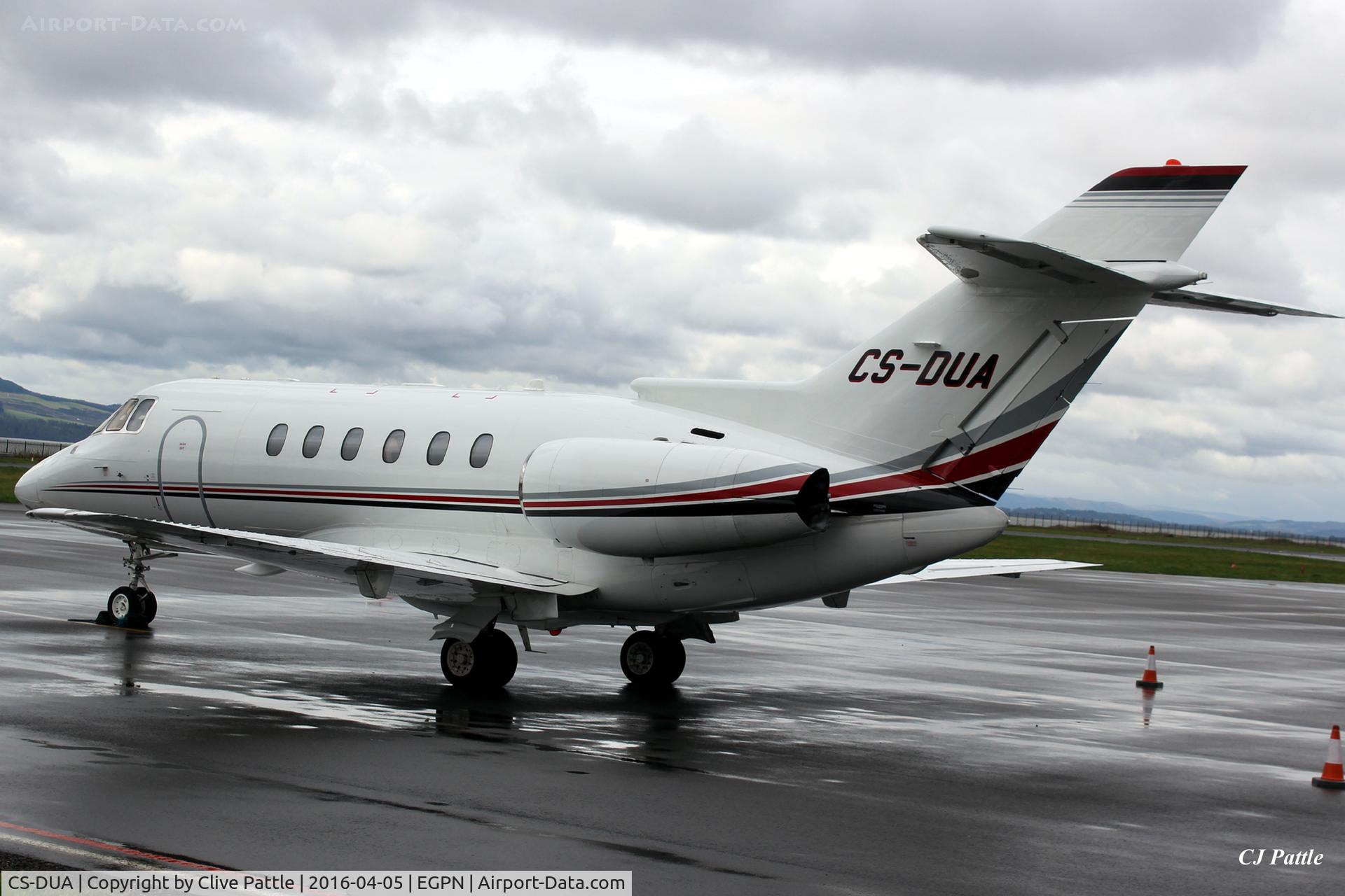 CS-DUA, 2008 Hawker Beechcraft 750 C/N HB-4, On the apron at Dundee Riverside EGPN