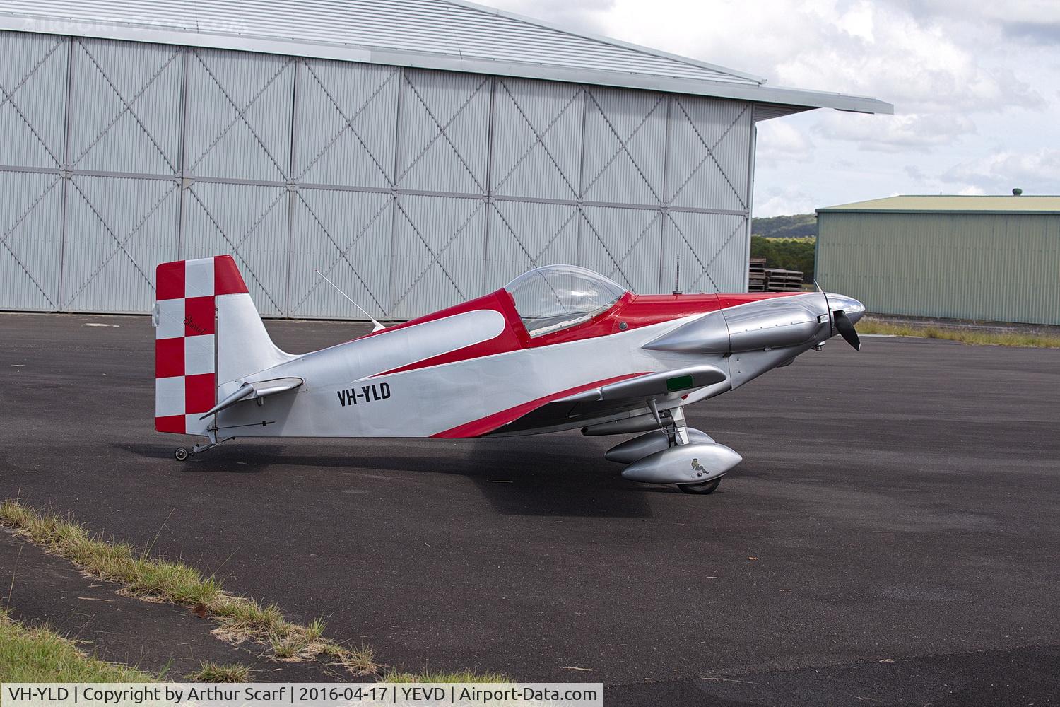 VH-YLD, 1999 Corby CJ-1 Starlet C/N N265, Evans Head Memorial Aerodrome Heritage Aviation Museum April 2016