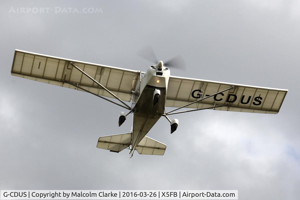G-CDUS, 2006 Skyranger 912S(1) C/N BMAA/HB/490, Skyranger 912S(1), Fishburn Airfield, March 2016.
