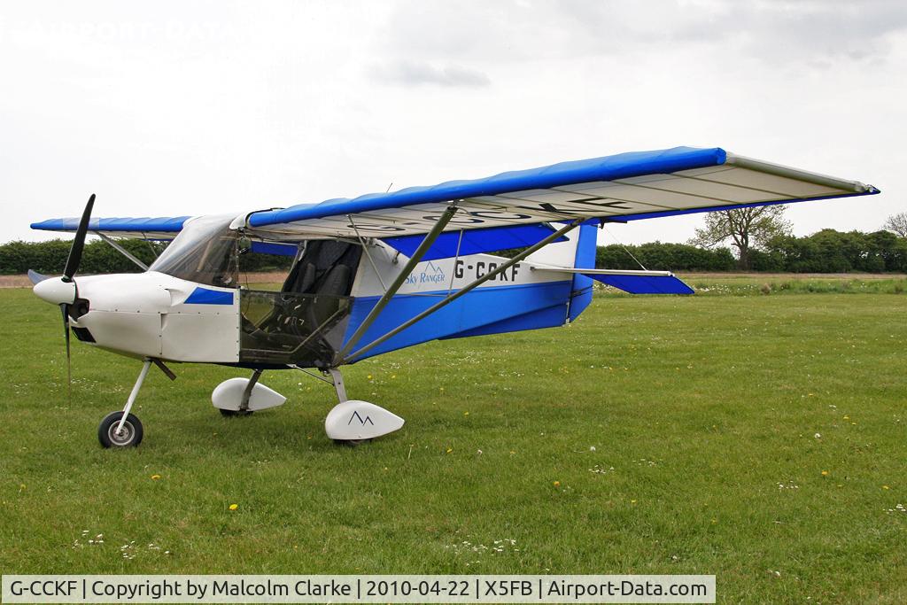 G-CCKF, 2003 Best Off Skyranger 912(2) C/N BMAA/HB/289, Skyranger 912-2, Fishburn Airfield, April 2010.