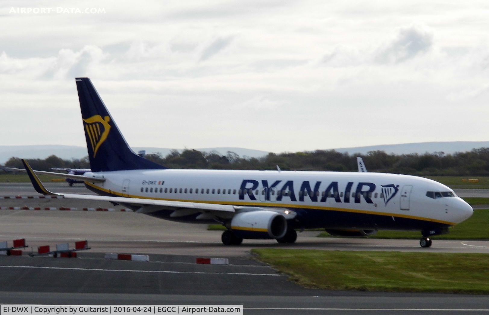 EI-DWX, 2008 Boeing 737-8AS C/N 33630, At Manchester