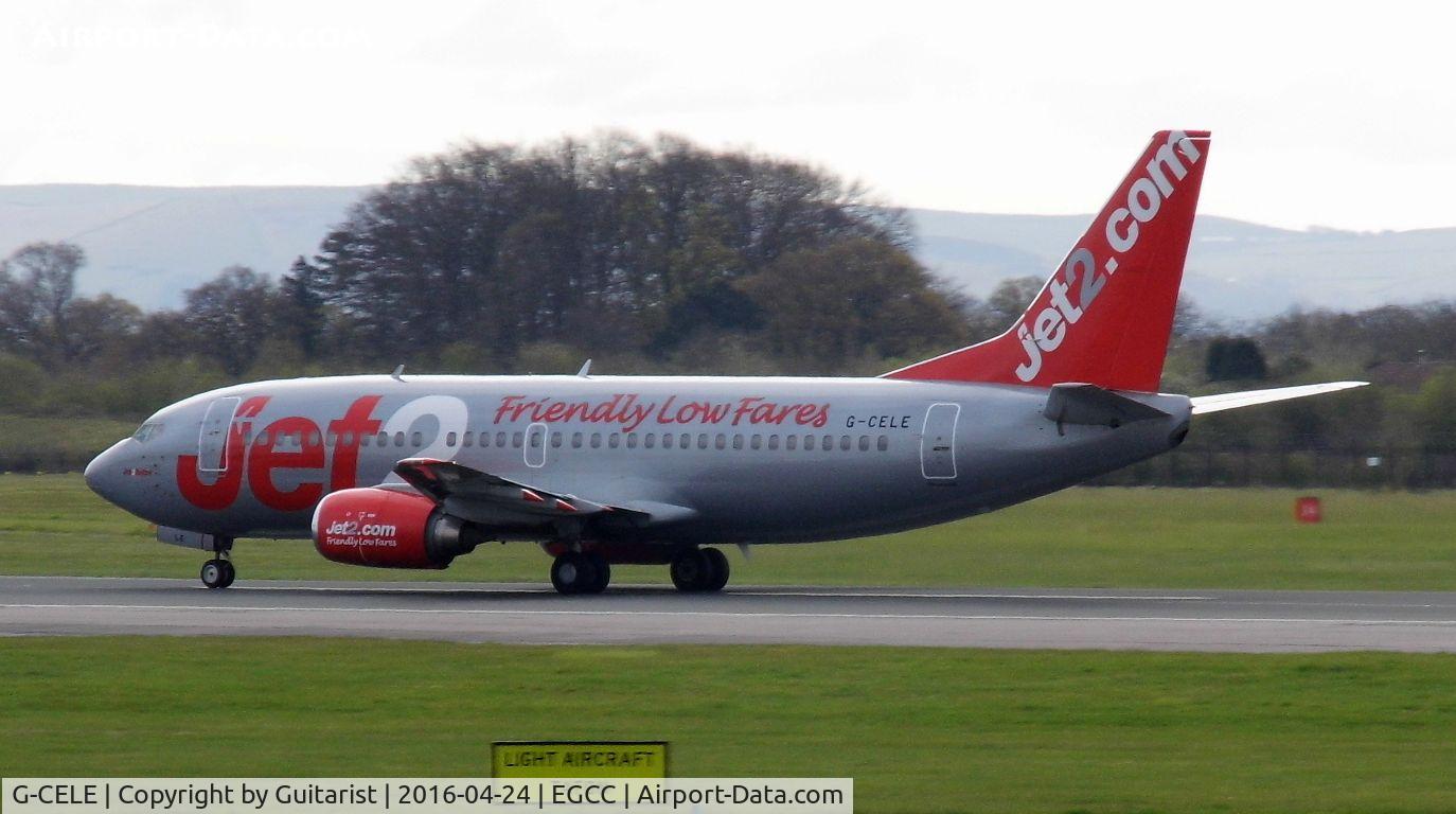 G-CELE, 1988 Boeing 737-33A C/N 24029, At Manchester