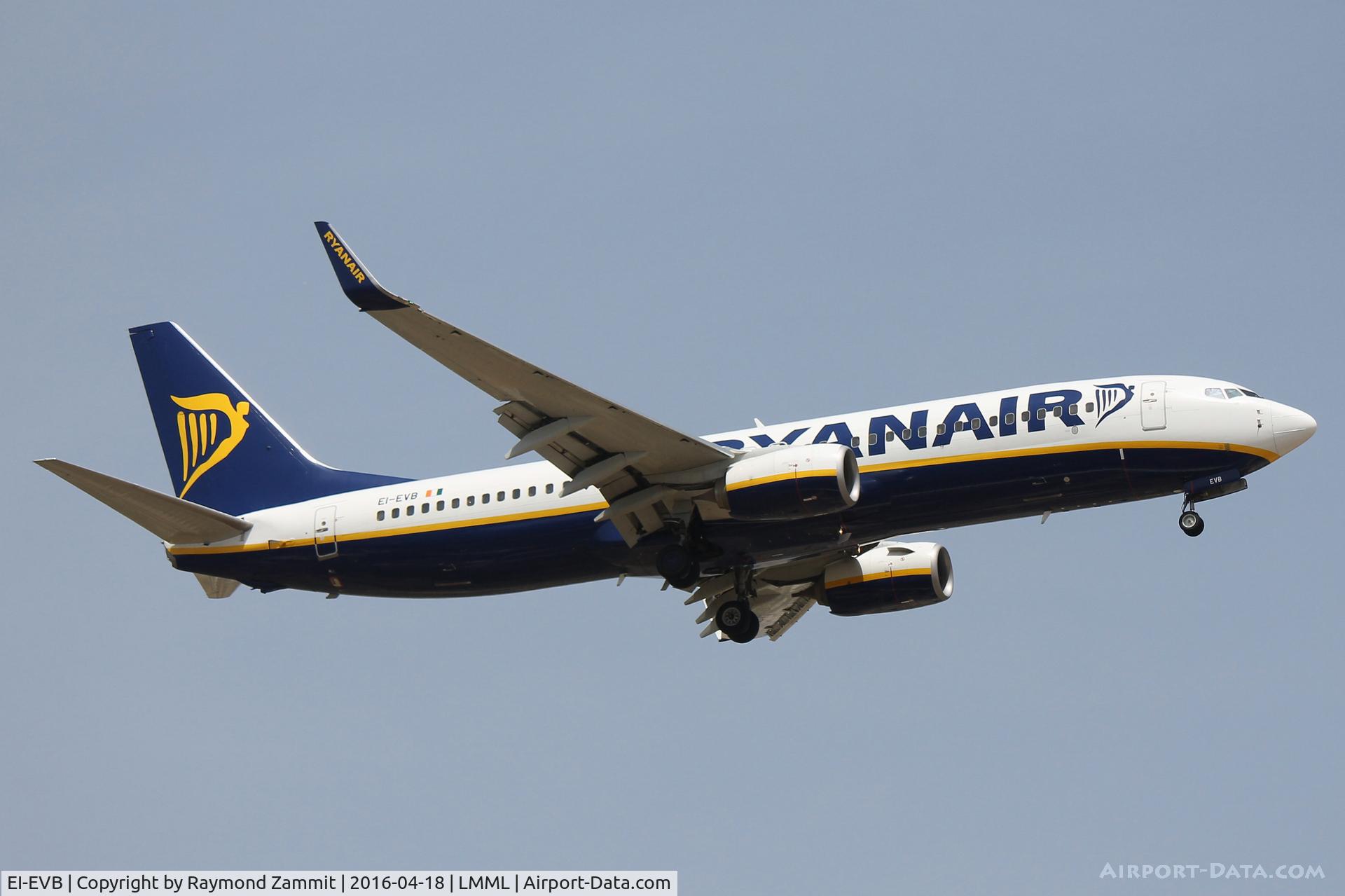 EI-EVB, 2011 Boeing 737-8AS C/N 34982, B737-800 EI-EVB Ryanair