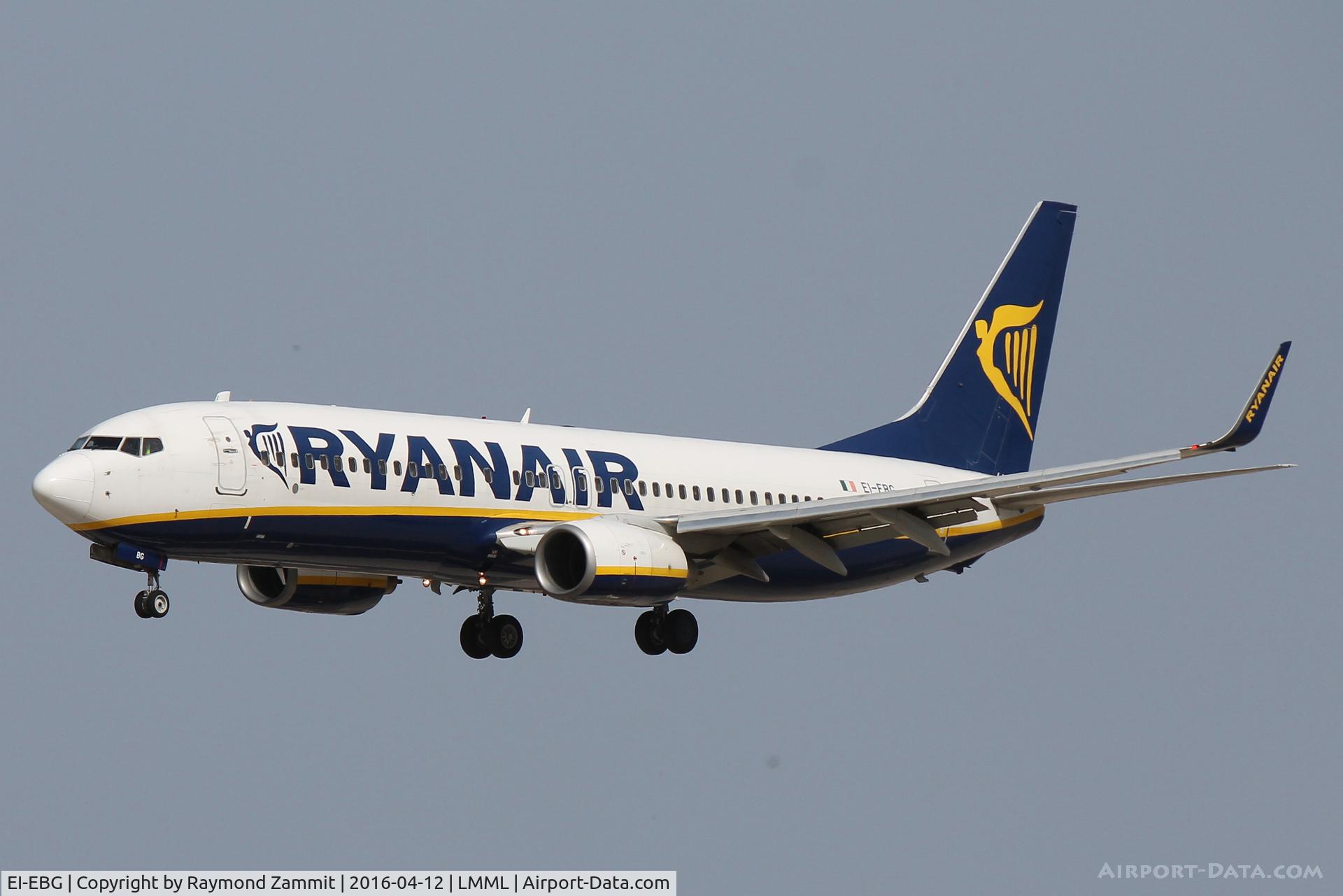 EI-EBG, 2009 Boeing 737-8AS C/N 37525, B737-800 EI-EBG Ryanair