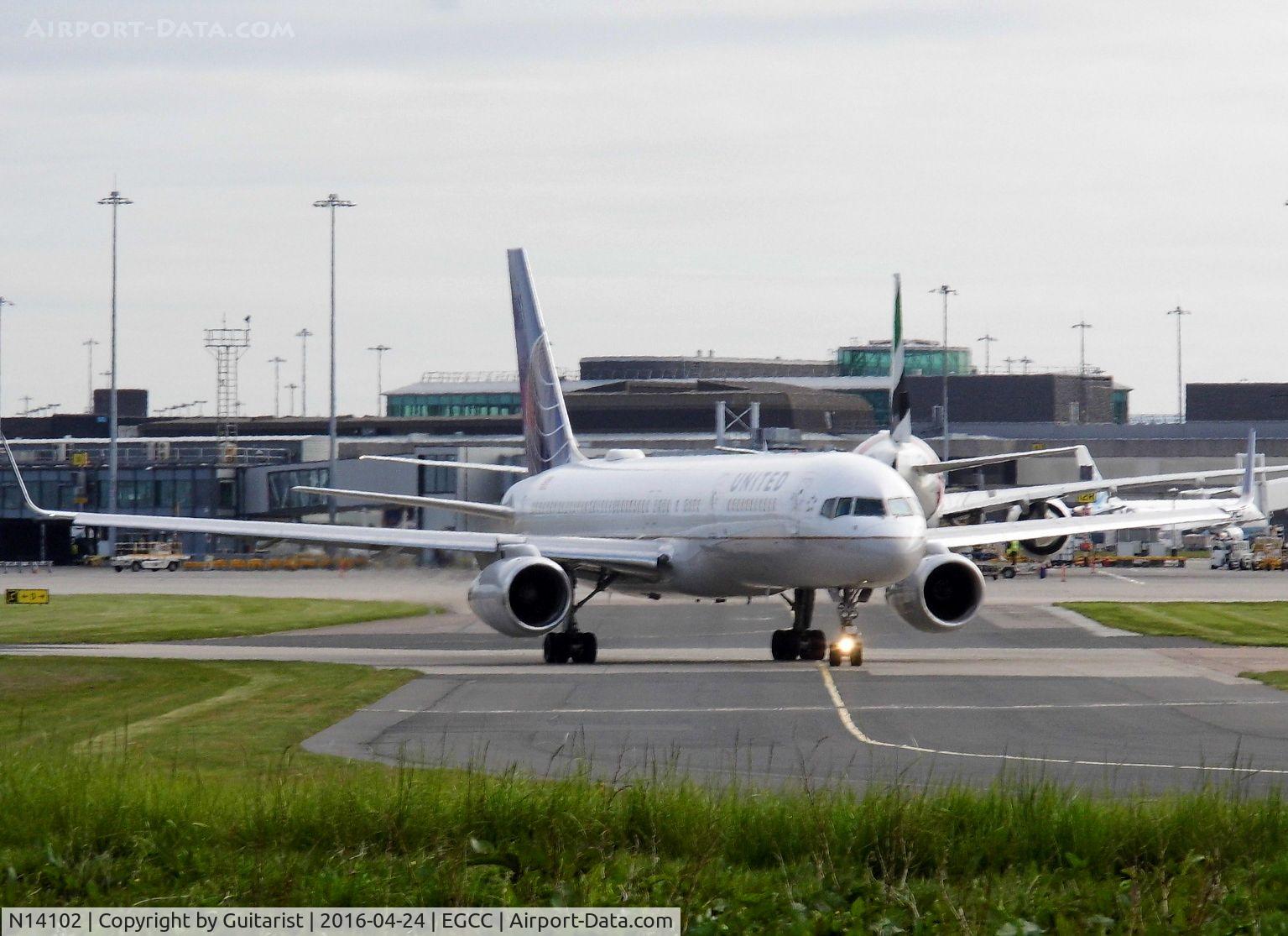 N14102, 1994 Boeing 757-224 C/N 27292, At Manchester