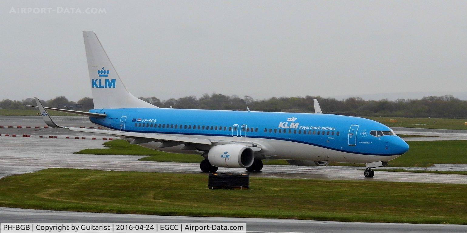 PH-BGB, 2008 Boeing 737-8K2 C/N 37594, At Manchester