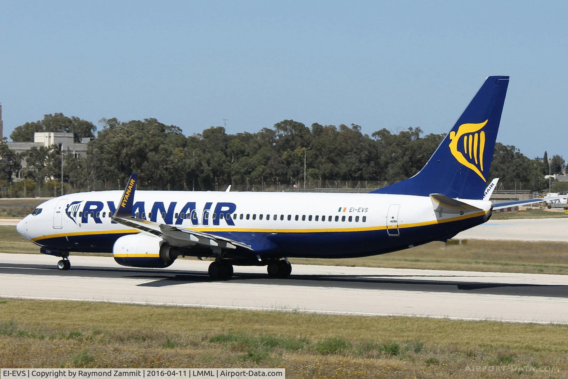 EI-EVS, 2012 Boeing 737-8AS C/N 40313, B737-800 EI-EVS Ryanair
