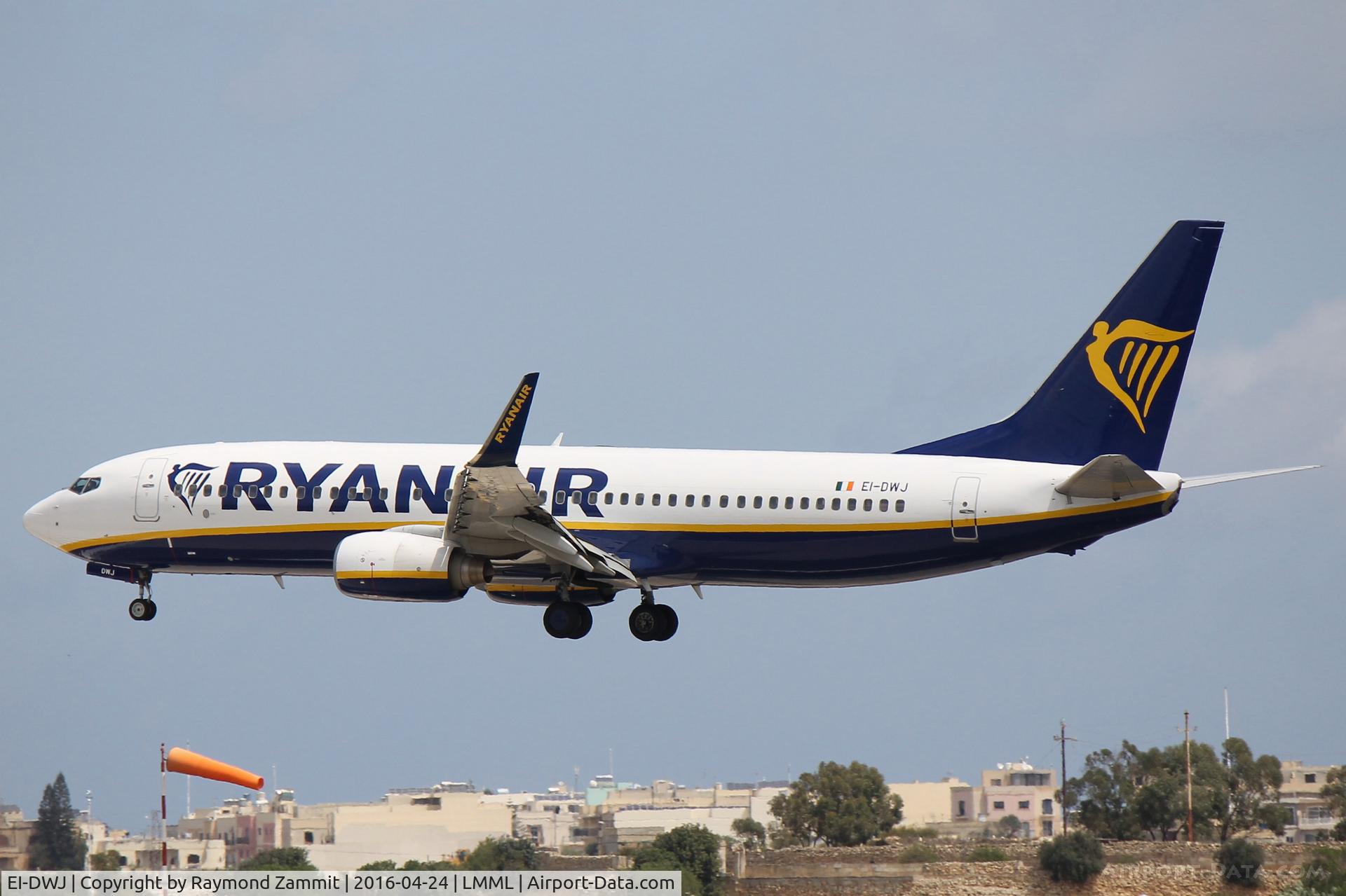 EI-DWJ, 2007 Boeing 737-8AS C/N 36077, B737-800 EI-DWJ Ryanair