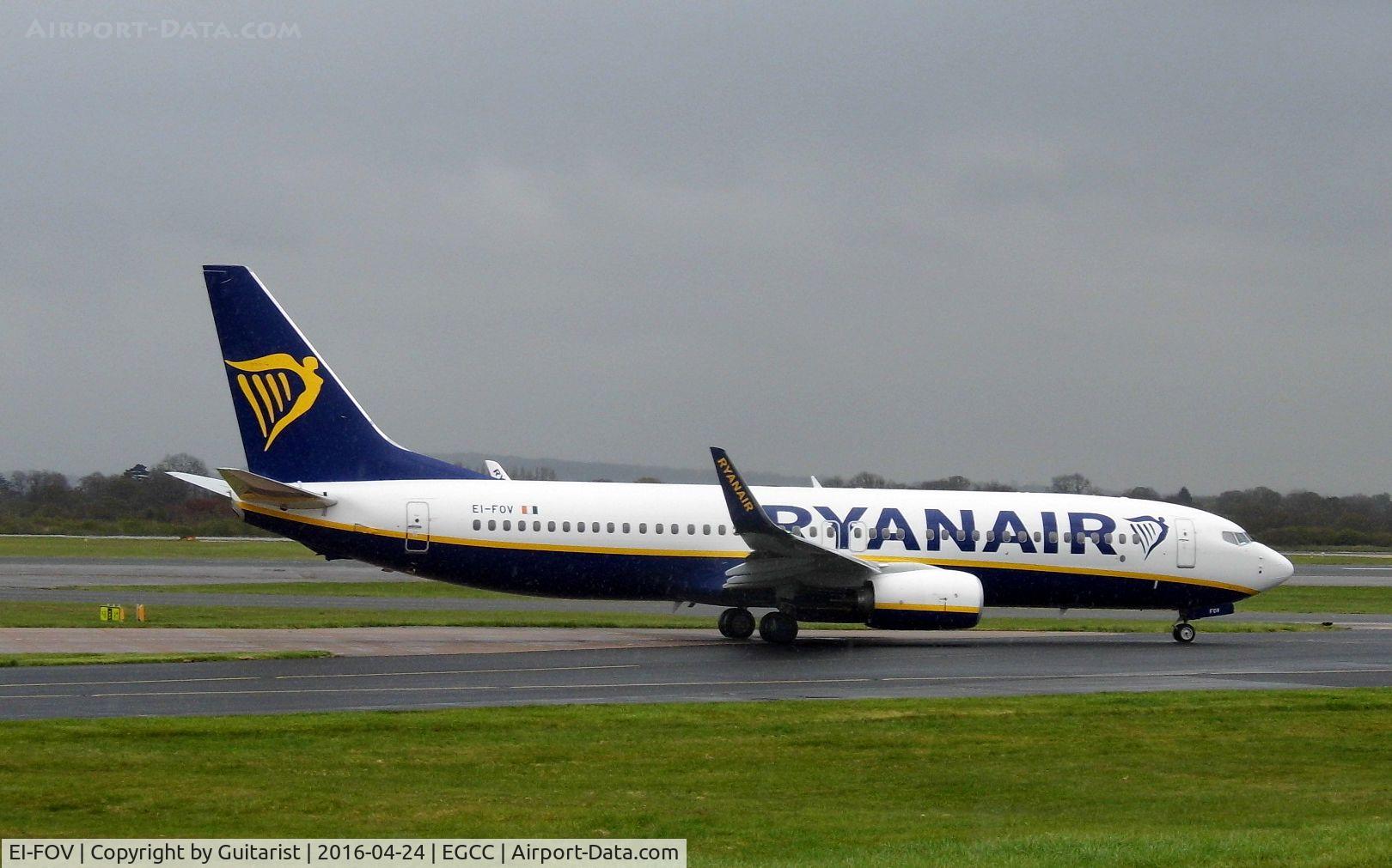 EI-FOV, 2016 Boeing 737-8AS C/N 44725, At Manchester