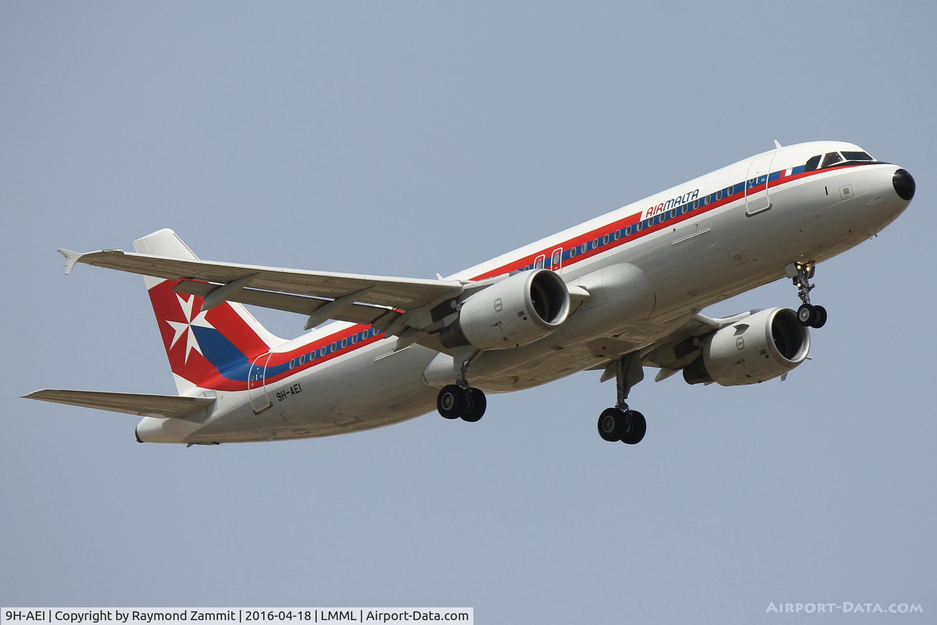 9H-AEI, 2004 Airbus A320-214 C/N 2189, A320 9H-AEI Air Malta