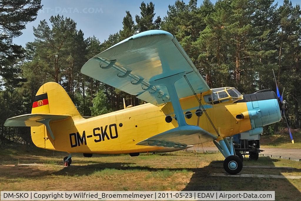 DM-SKO, Antonov An-2 C/N 114616, Stored in Museum Finow (former NVA - East German Air Force - Airfield)