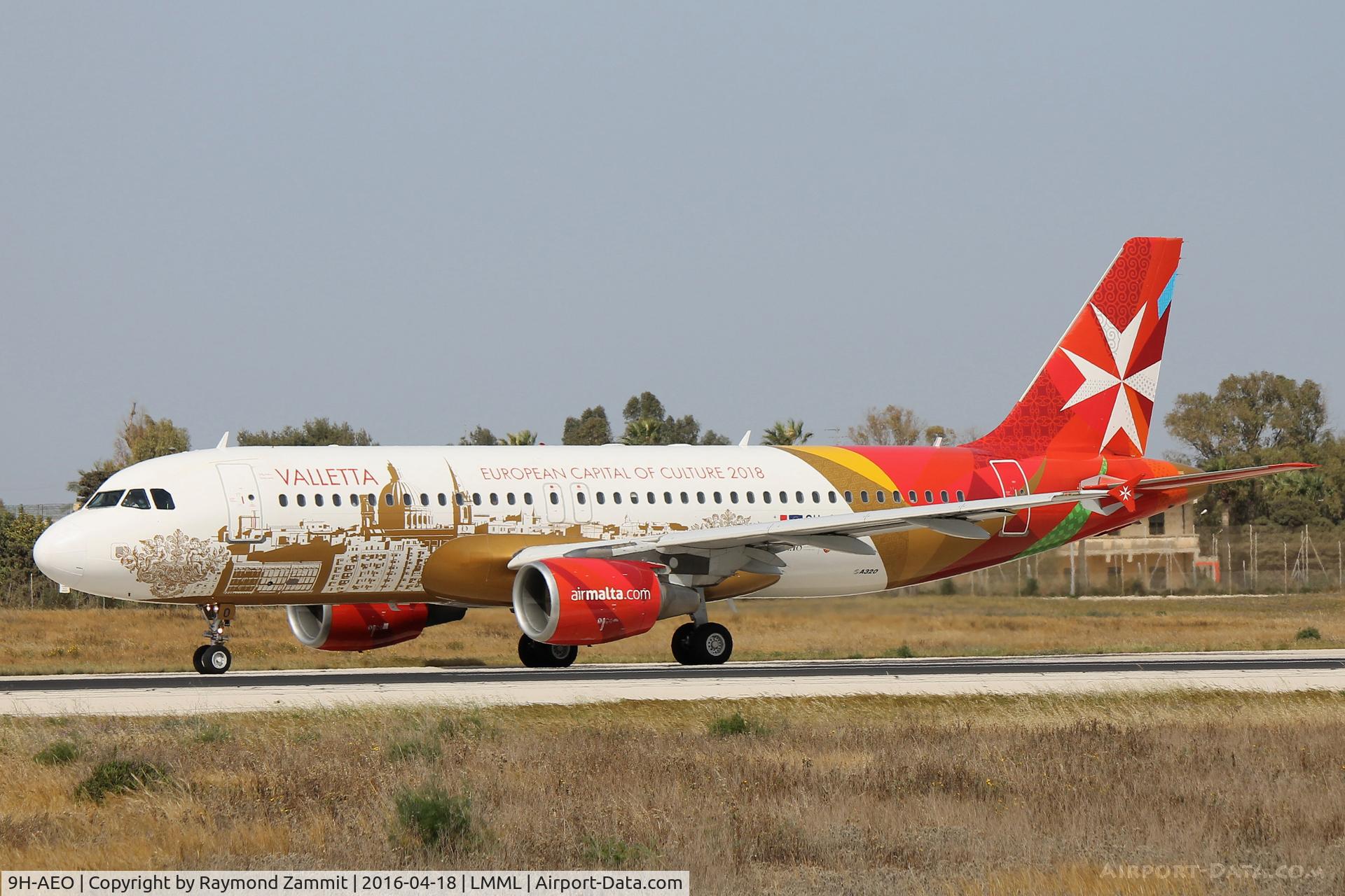 9H-AEO, 2006 Airbus A320-214 C/N 2768, A320 9H-AEO Air Malta