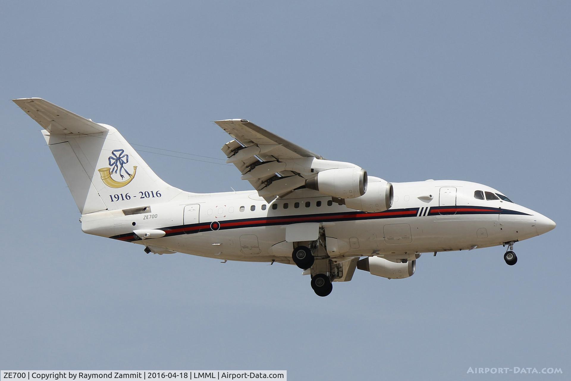 ZE700, 1984 British Aerospace BAe.146-100 CC.2 C/N E1021, Bae146 CC.2 ZE700 Royal Air Force