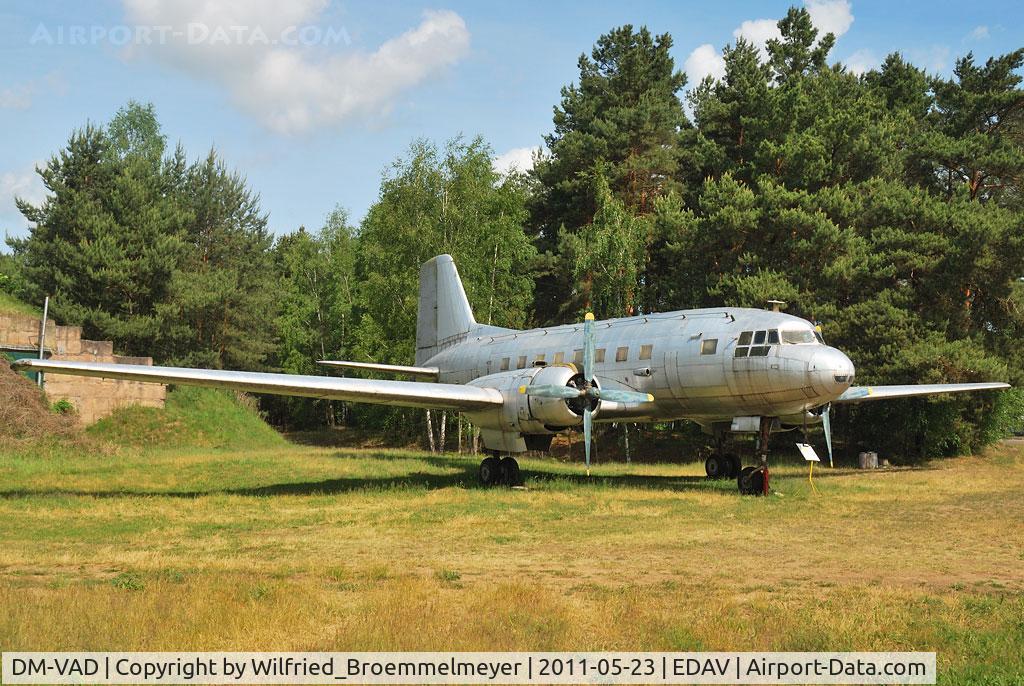 DM-VAD, 1958 Ilyushin (VEB) Il-14P C/N 14803035, Displayed at Finow Air Museum.