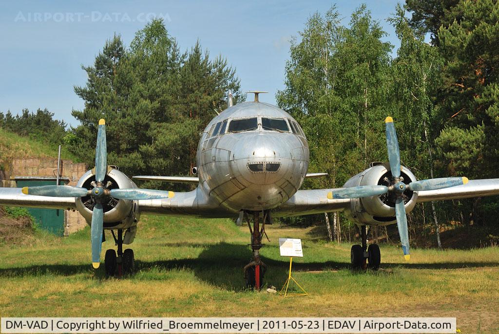 DM-VAD, 1958 Ilyushin (VEB) Il-14P C/N 14803035, Displayed at Finow Air Museum.