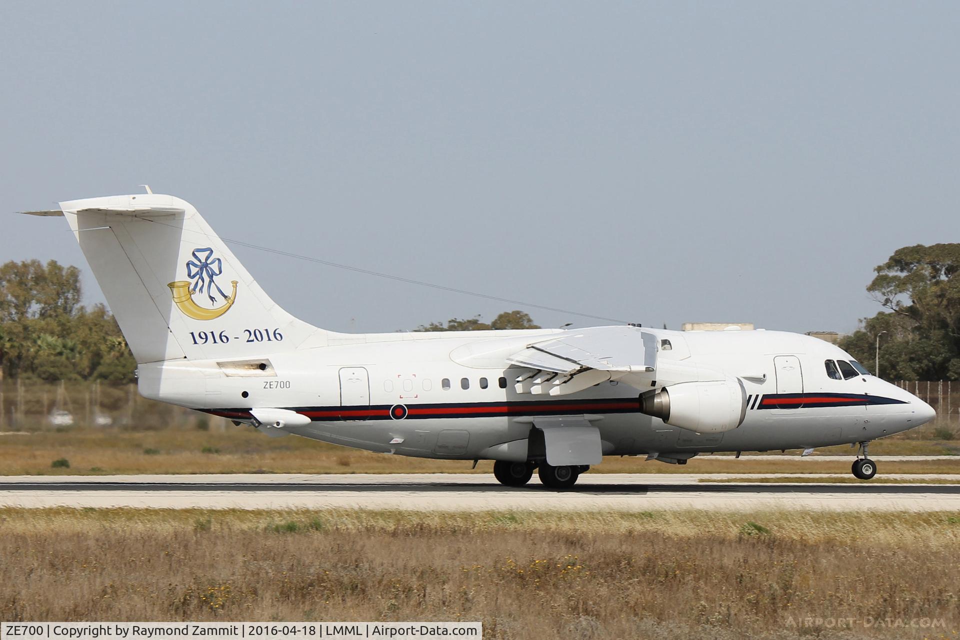 ZE700, 1984 British Aerospace BAe.146-100 CC.2 C/N E1021, Bae146 CC.2 ZE700 Royal Air Force