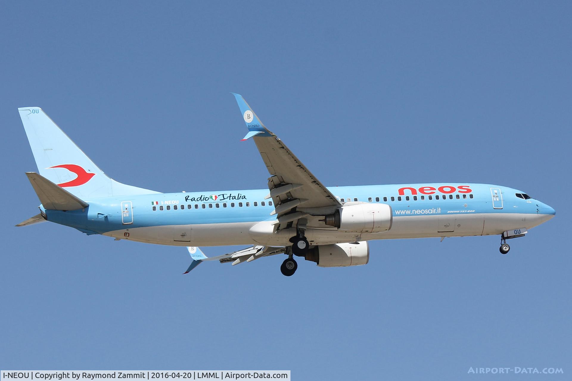 I-NEOU, 2002 Boeing 737-86N C/N 29887, B737-800 I-NEOU Neosair