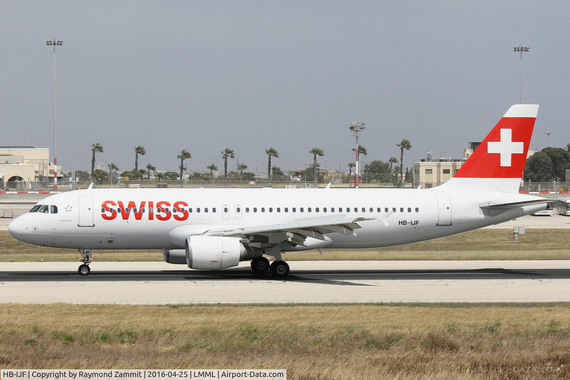 HB-IJF, 1995 Airbus A320-214 C/N 562, A320 HB-IJF Swiss