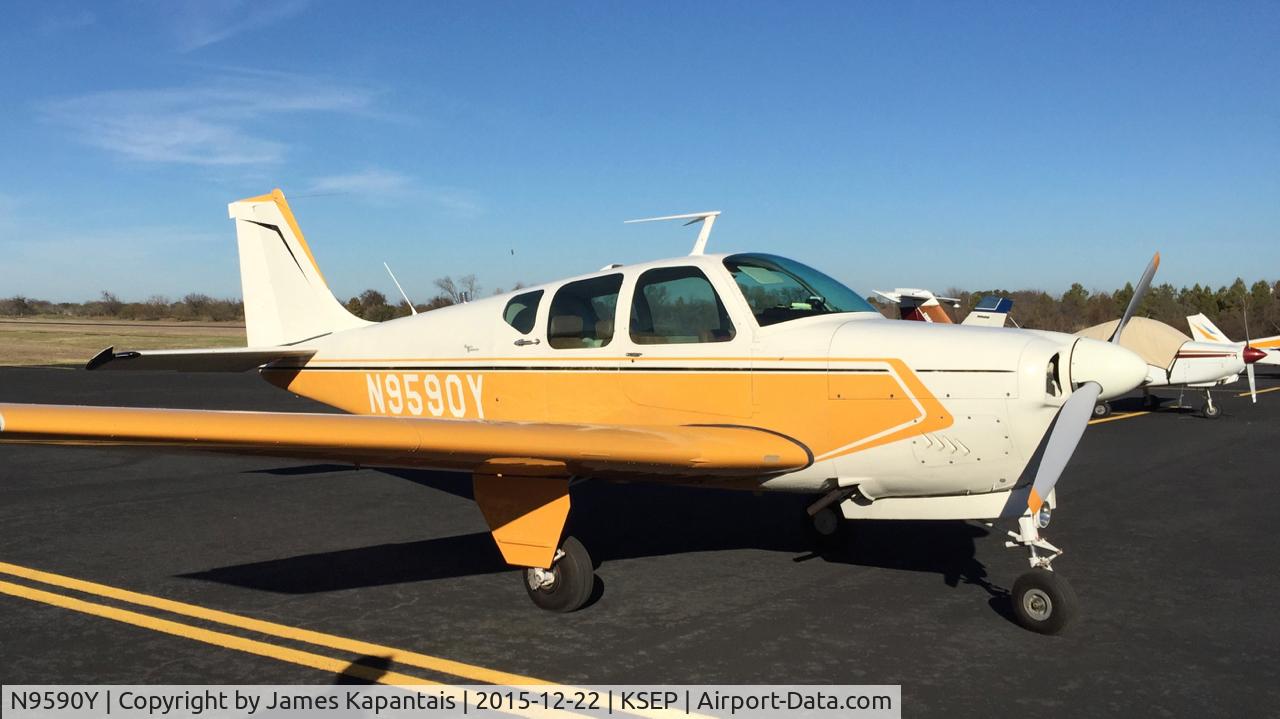 N9590Y, 1962 Beech 35-B33 Debonair C/N CD-577, 1962 Beech 35-B33 Debonair