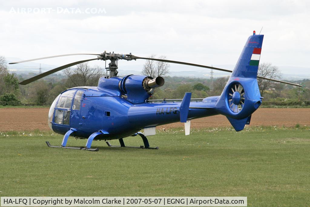 HA-LFQ, 1980 Aerospatiale SA-342L Gazelle C/N 1854, Aerospatiale 341G, May Fly-In, Bagby Airfield, 2007.