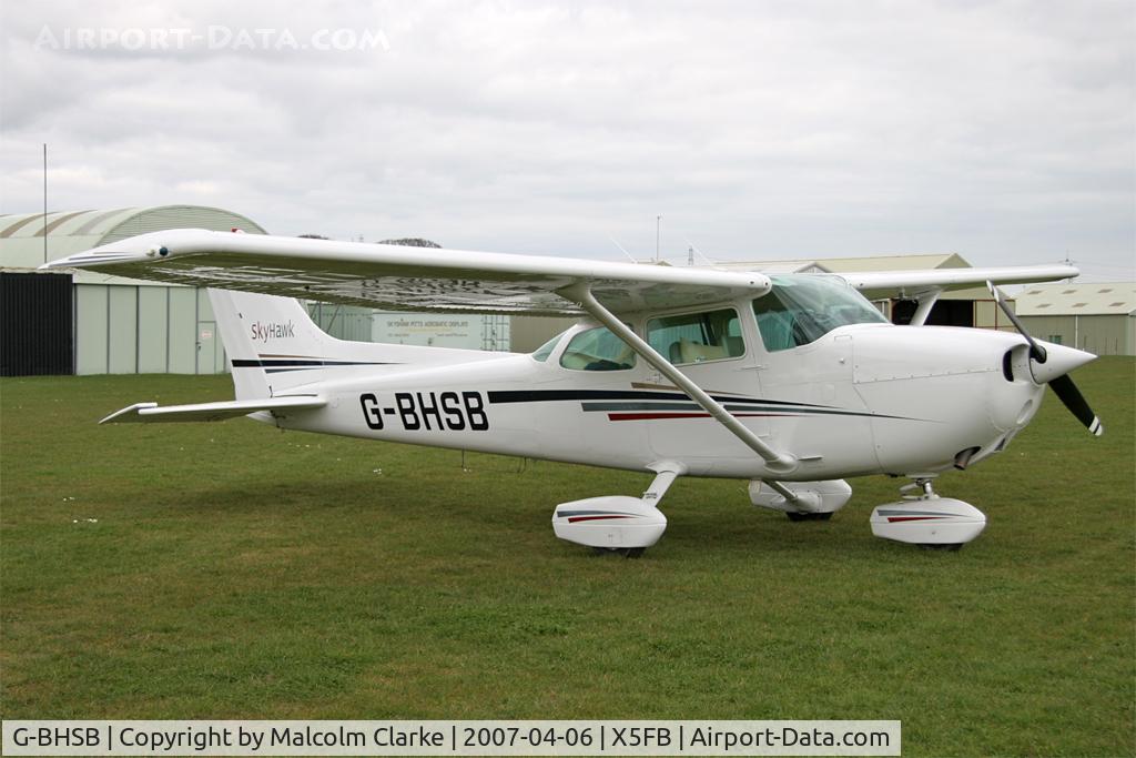 G-BHSB, 1980 Cessna 172N Skyhawk C/N 172-72977, Cessna 172N, Fishburn Airfield, April 2007.
