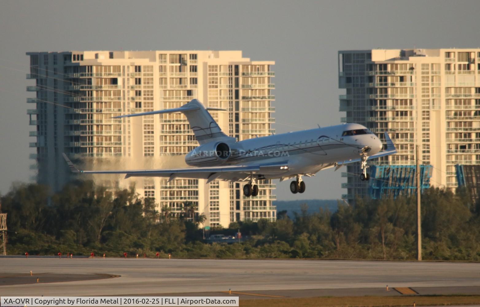 XA-OVR, 2002 Bombardier BD-700-1A10 Global Express C/N 9119, Global Express