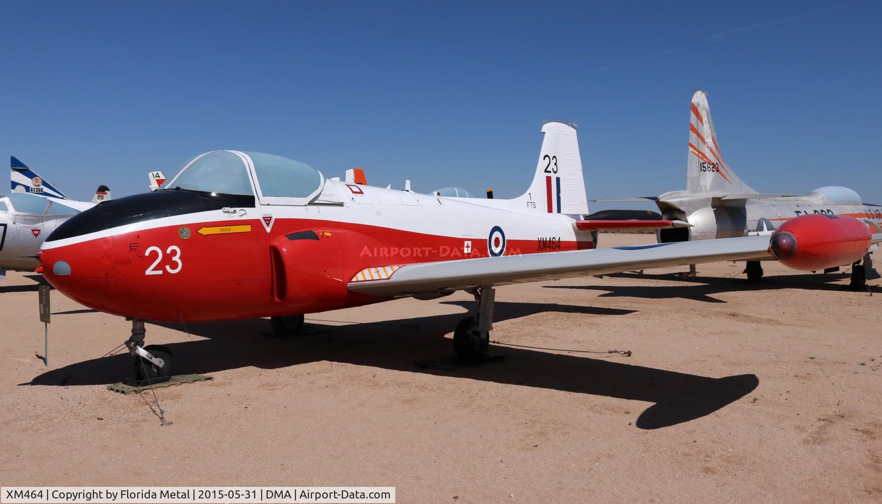 XM464, 1960 Hunting P-84 Jet Provost T.3A C/N PAC/W/9272, Jet Provost