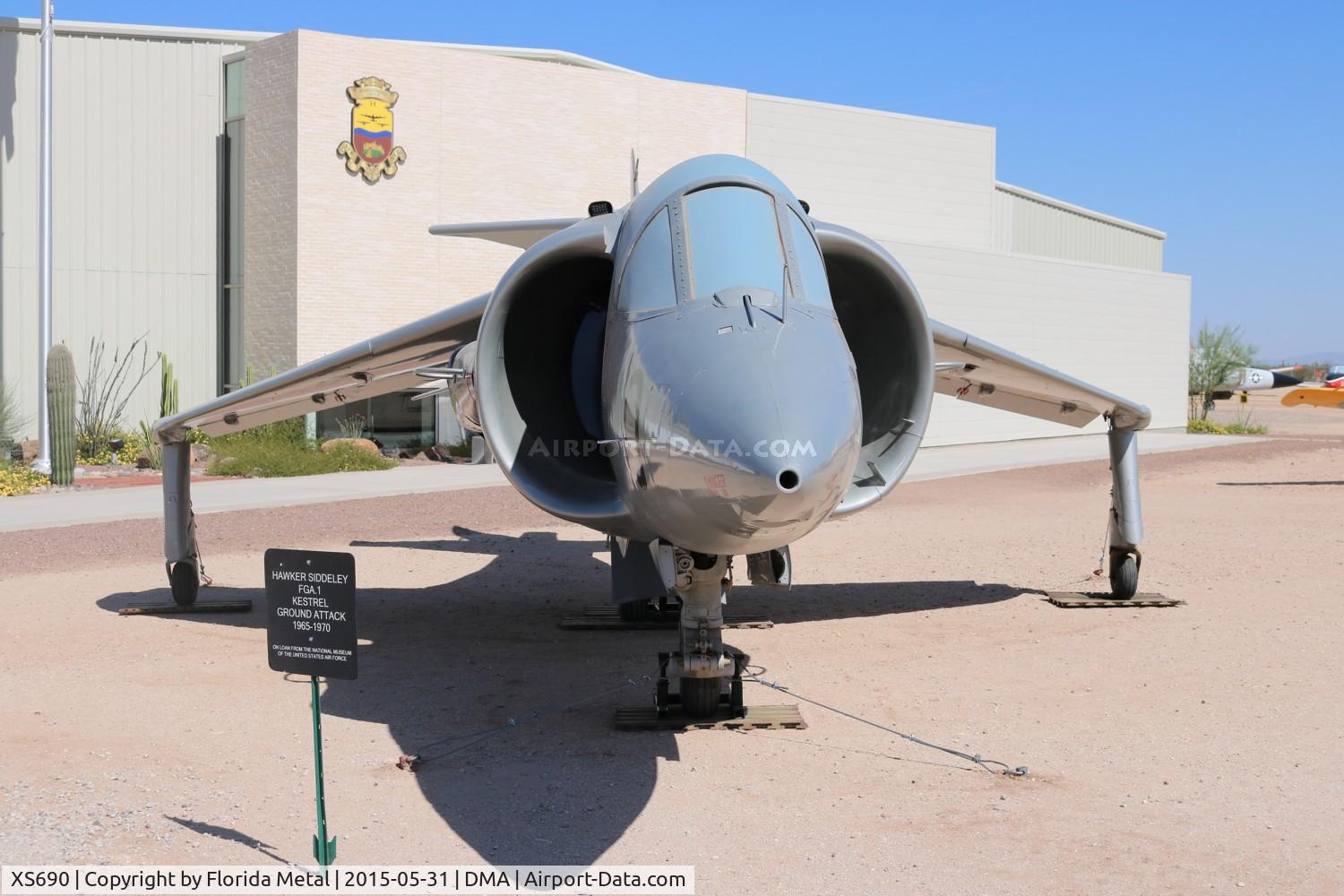 XS690, 1964 Hawker Siddeley XV-6A Kestrel C/N Not found XS690/64-18264, XV-6A Kestrel