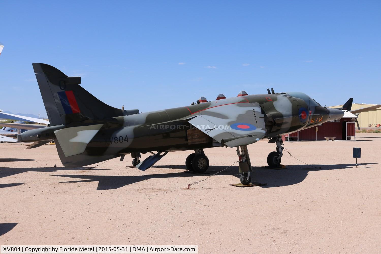 XV804, 1970 Hawker Siddeley Harrier GR.3 C/N 712054, Hawker GR.3