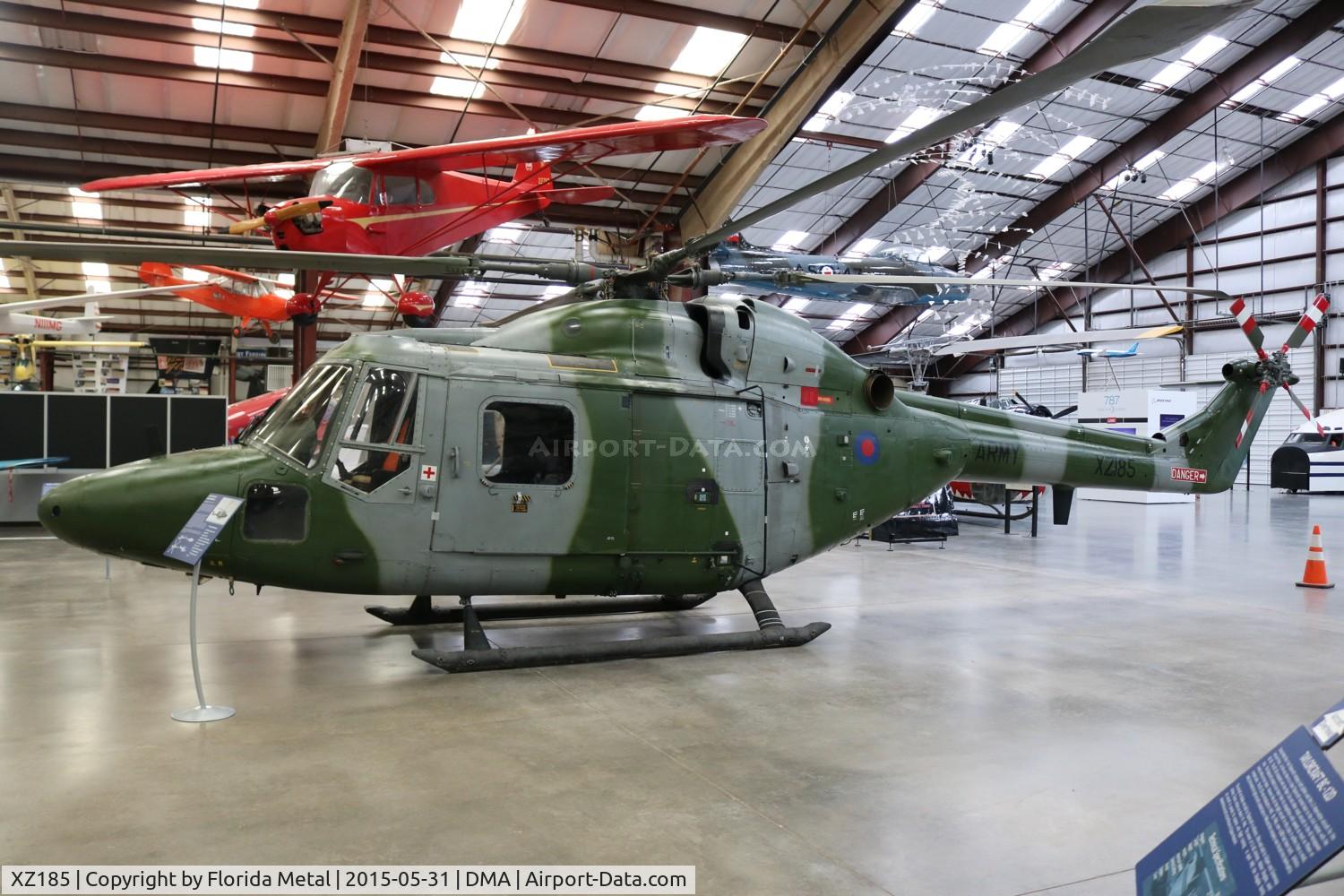 XZ185, 1978 Westland Lynx AH.7 C/N 069, Westland Lynx